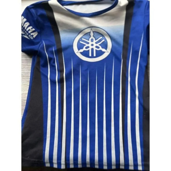 Yamaha Youth‎ Shirt Size XS Yamaha Youth Shirt Size XS Blue Short sleeve - Picture 2 of 5